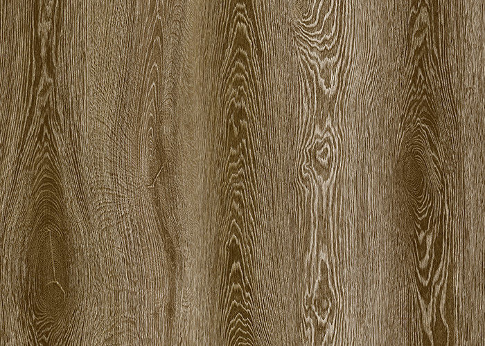 Classical Style Pvc Vinyl Flooring Roll , Oak Wood Roll Out Vinyl Flooring
