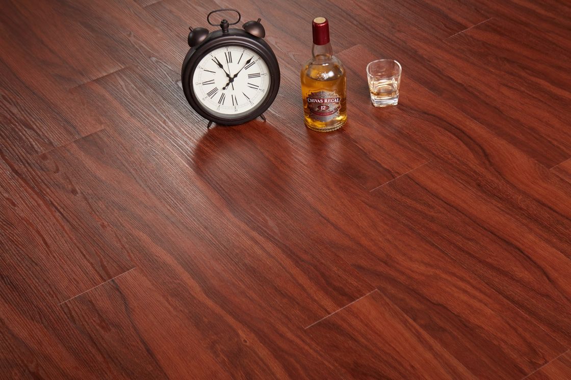 Loose Lay Pvc Vinyl Plank Flooring Uv Coating For Surface Protection