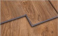 Wood Grain Resilient Click PVC Vinyl Plank Flooring Hot Hydraulic Press Process