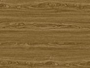 Width 1000mm Pvc Vinyl Flooring 0.07mm Thickness Carbonized Oak Wood Color