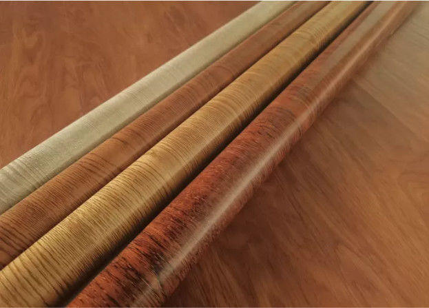Commercial Wood Grain Ink Transfering PVC Printing Film For WPC Tile Flooring