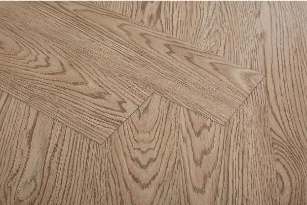 Commercial LVT Wooden Vinyl Flooring 2.0mm Deep Wood Embossed  15.24cm X 91.44cm