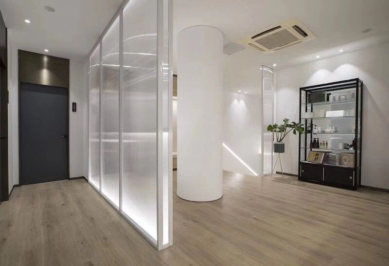 4.0mm 4.5m 5.0mm PVC Plank Flooring Deep Embossed UV Coating