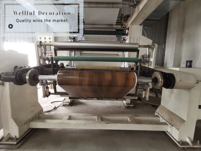 LVT Planks PVC Decor Film Ink Transfer Printing 0.07mm Oak Wood