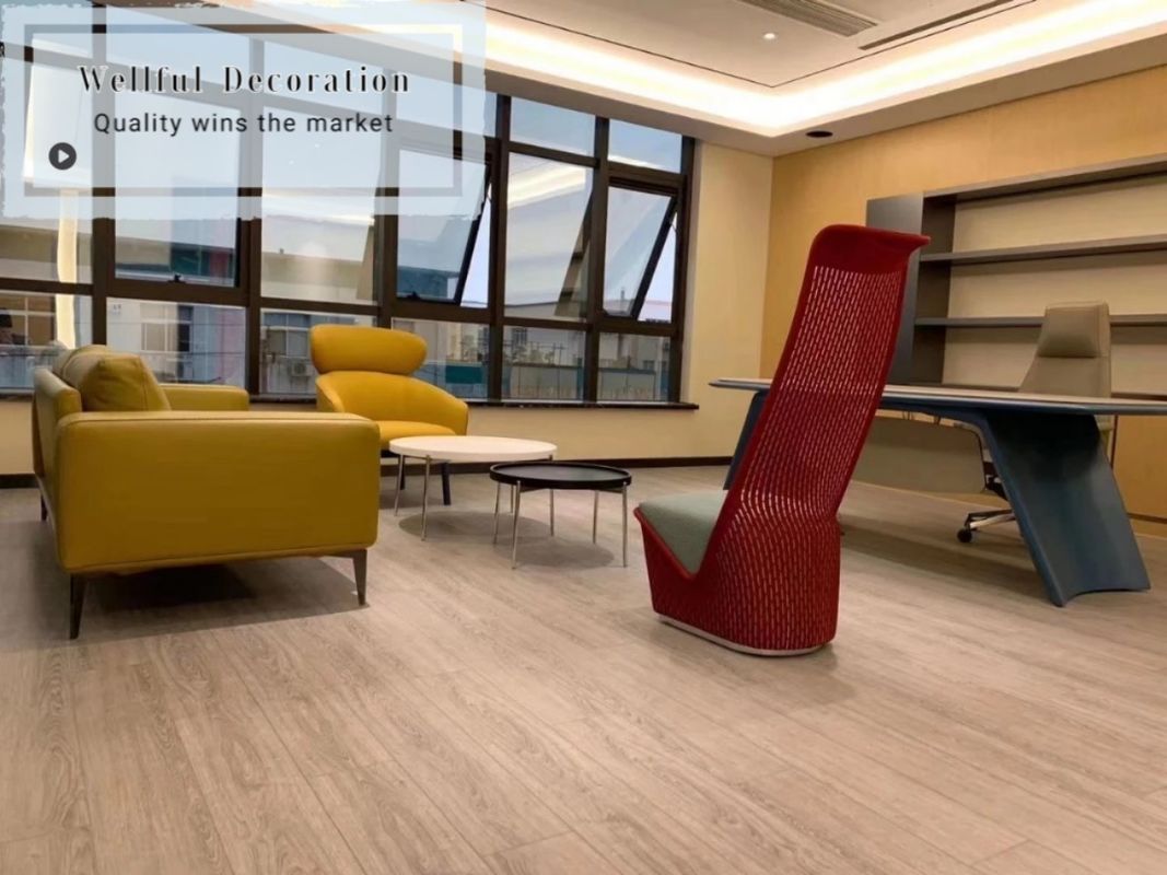 LVT Planks PVC Decor Film Ink Transfer Printing 0.07mm Oak Wood