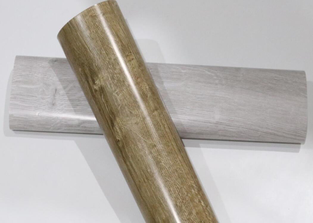 PVC color film applicated in flooring,made by high speed printing machine