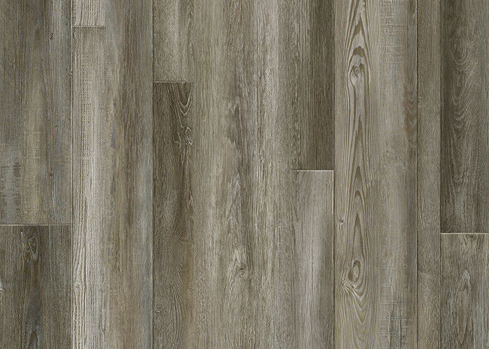 Smooth Colored Grey Pvc Flooring Stable Printing Beautiful Wood Like Pattern