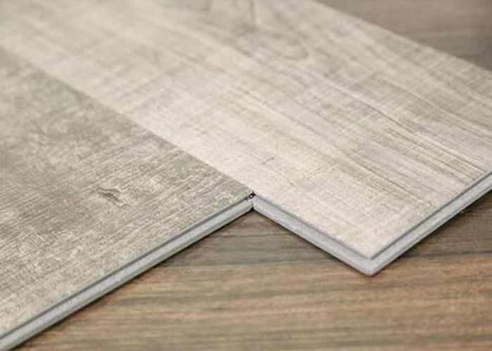 PVC Interlock Plank Flooring Wooden effect Flooring 7.25&quot; X 48&quot; UV Coating