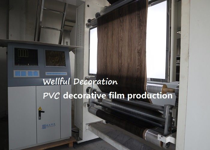 0.07mm Decorative PVC Printed Film Enviromental Friendly